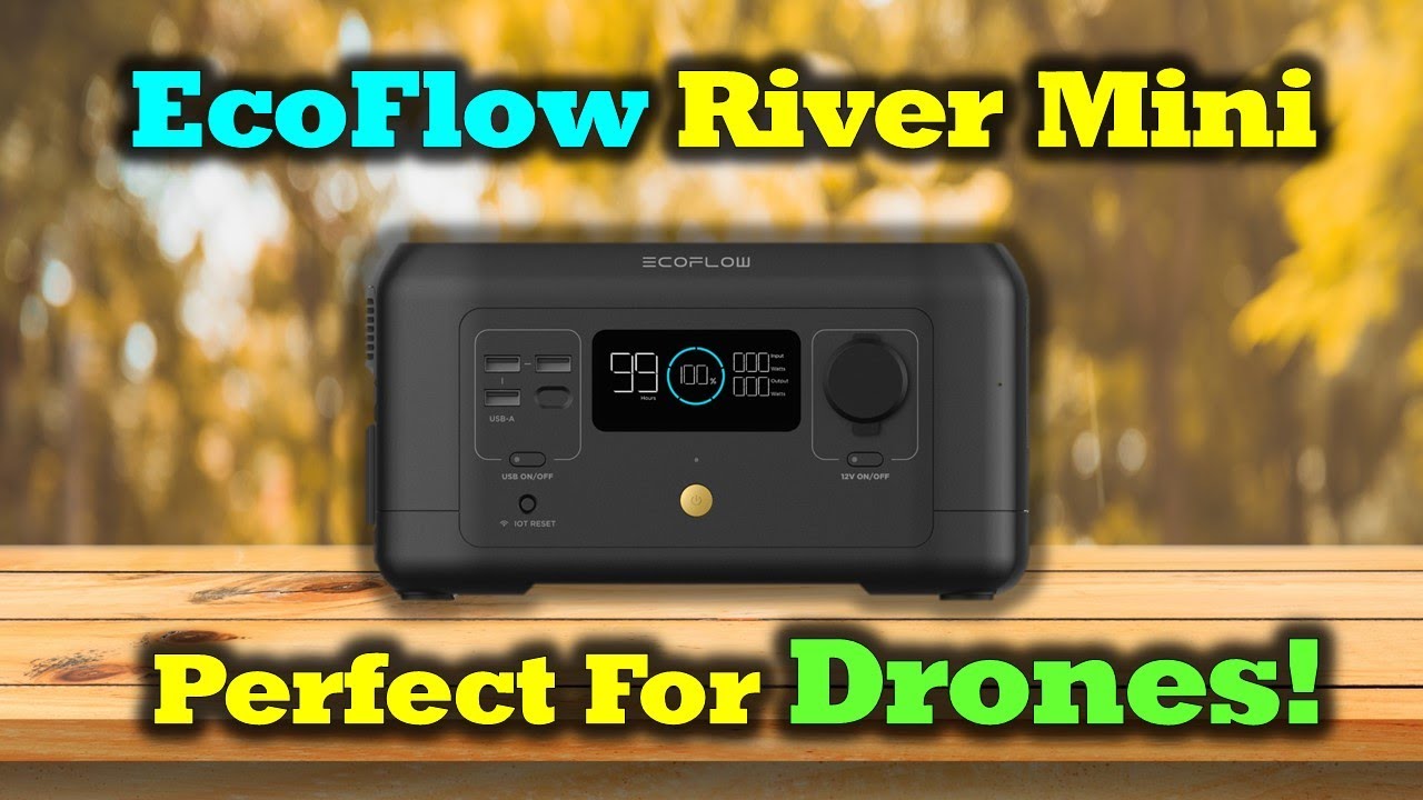 EcoFlow River Mini - The Perfect Portable Charger For Your Drone