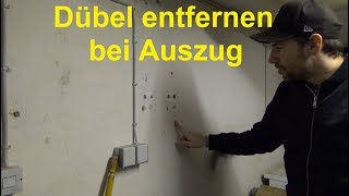 Dübel entfernen auf 5 Arten ∗ Anleitung, Videos und Tipps