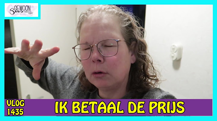 IK BETAAL DE PRIJS :( | vlog 1435