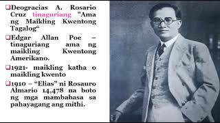 Aralin 6 Pag Unlad ng Maikling Kwento sa Pilipinas