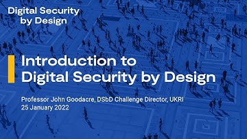 Introducing Digital Security by Design - a new initiative making future computer systems more secure