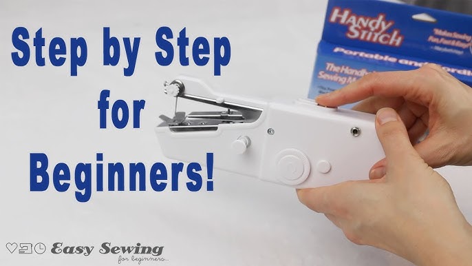 Singer Stitch Sew Quick Hand Held Sewing Machine - Tutorial and