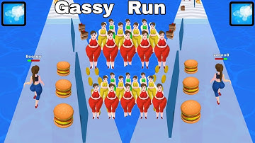 Gassy Run 🏃‍♀️💨🤥🤢 Gameplay - Walkthrough Part 20