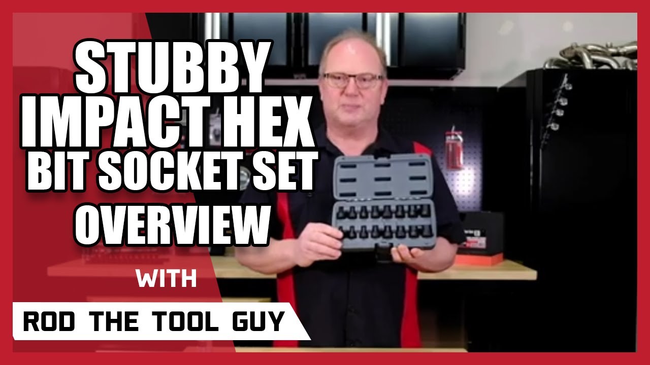 ARES 23021- Stubby Impact Hex Bit Socket Set - YouTube