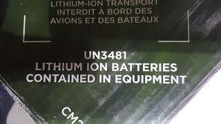 Lithium Battery (ion or metal) Packed in Equipment by Ground Within the U.S.