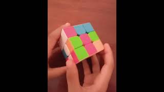 how to make Pakistan flag in the Rubik's Cube (comment I❤PAKISTAN)