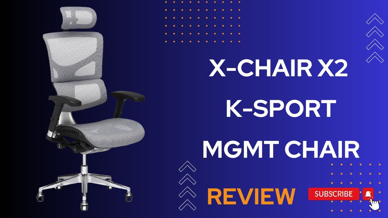 XChair X2 KSport Mgmt Chair Review White KSport Mesh Fabric with