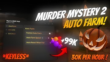 *NEW* BEST MM2 AUTO FARM SCRIPT👽| HALLOWEEN UPDATE 2025 / [TWEEN SPEED🏃, ANTIAFK📃 , COIN AURA 🫧]