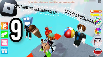 Roblox Walkthrough - Part 9 The Floor Is Lava #3 (iOS & Android - Gameplay