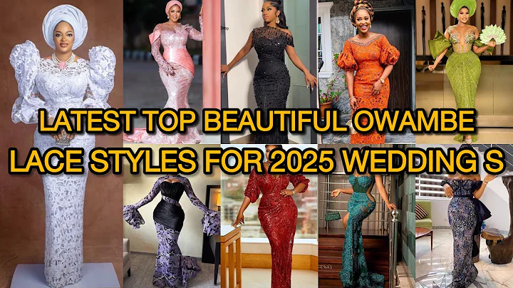 Latest Top Beautiful Owambe Lace Styles for 2025 Weddings