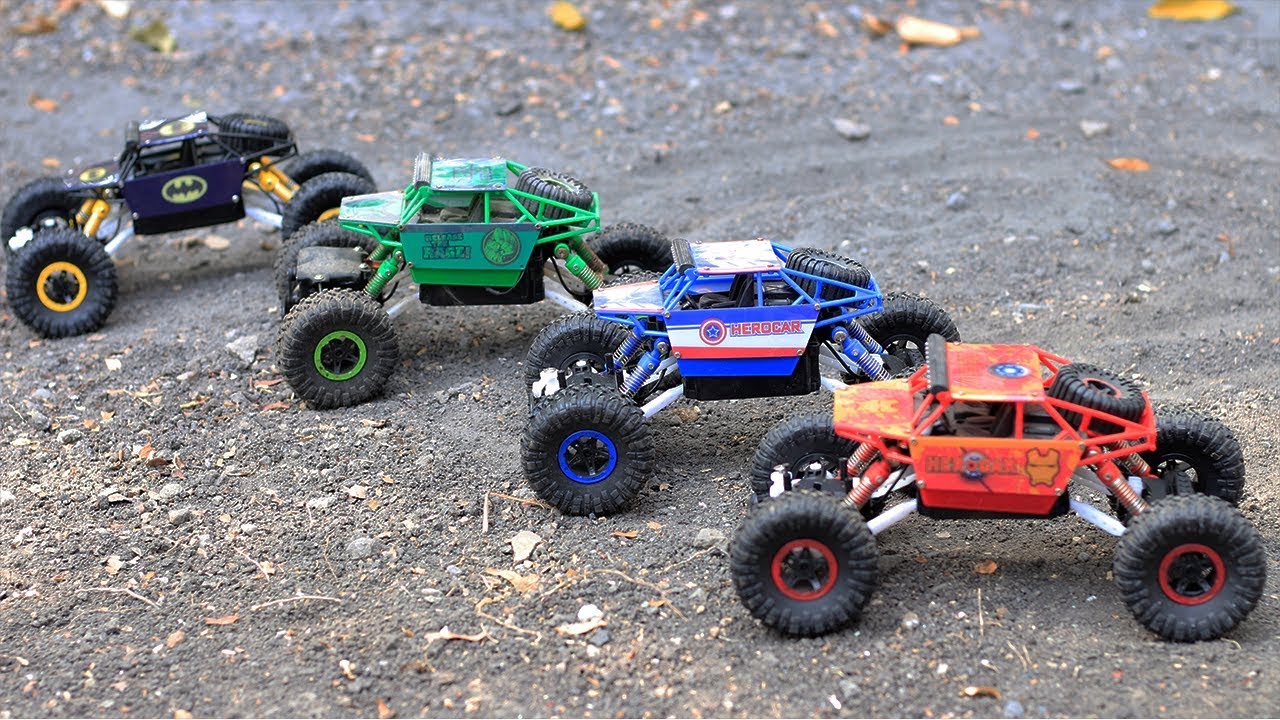 Mainan Mobil Remote Control Monster  Truck 4x4 2 4Ghz RC  