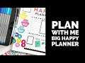 Plan With Me // Big Happy Planner // Plus Arteza Fine Liners Review