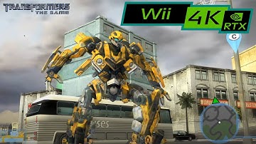 Transformers: The Game / 4K Wii emulator Dolphin / RTX 2080ti