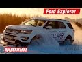 На снежном бездорожье. Ford Explorer. Тест-драйв 2016. АвтоБлог про.Движение Форд