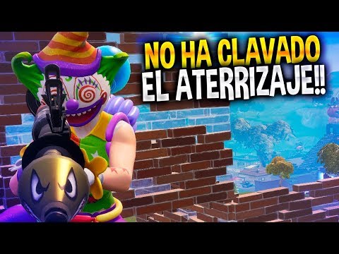 NO HA CLAVADO EL ATERRIZAJE!!! | Fortnite Battle Royale | Rubinho vlc