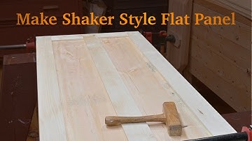 Make a Shaker Style Frame and Panel Door Part 2