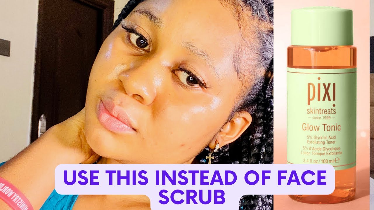 BEST EXFOLIATING FACE TONER FOR A GLASS SKIN [pixii glow 5 glycolic