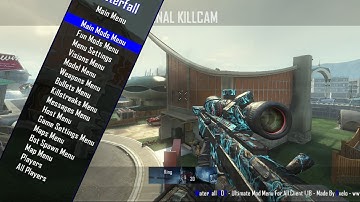 CoD: Black Ops 2 "Mod Menu Waterfall V1" Best Mod Menu For Bo2 PC