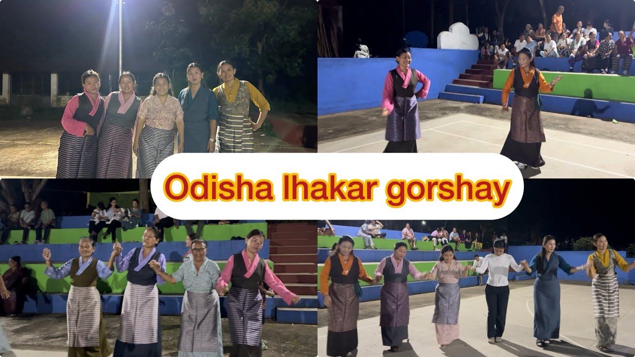 Odisha Lhakar Gorshay||Organised by Zumba tsokpa||Tibetan vlogger||Tibetan Sisters||odisha||