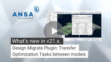 Design Migrate Plugin: Transfer Optimization Tasks between models