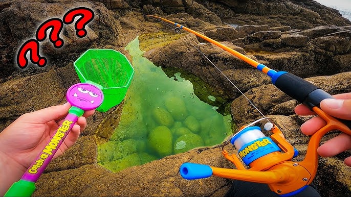 World's Smallest Fishing Rod Challenge! Who Will Win? 1v1 