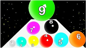 Merge Ball Race - merge ball 2048 race run game - Gameplay Walkthrough - Max Levels (Lvl 1-20)