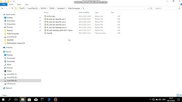 Fisika Komputasi | Visualisasi Data dengan Python 3, Part 1