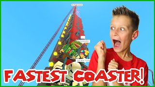 THE FASTEST ROLLERCOASTER EVER!!!