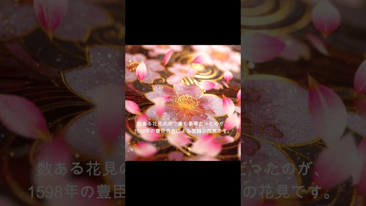 豊臣秀吉の醍醐の花見 ~日本花見文化の華~ Short Version#grokimagine #midjourney #japaneseculture #hanami