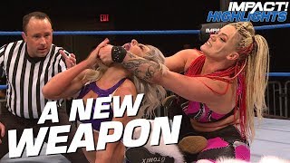 Taya Valkyrie Unveils Sick New Finishing Move Impact Highlights Nov 29, 2018