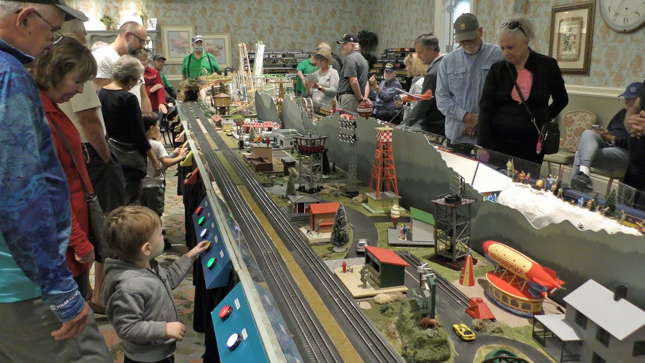 The Villages Model Train Club 2023 Holiday Train Show at the Colony
