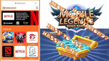 Mobile Legends Diamond, Recharge Using Codashop
