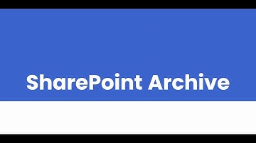 SharePoint Archive  | Secure & Smart Data Management by Techgyan