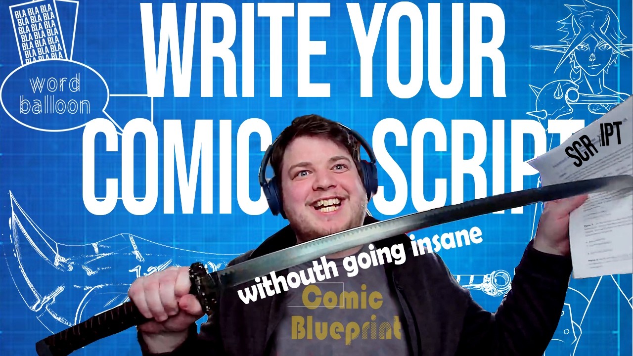 Step by Step Comic Script | How to Write 4 Comics