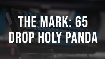 THE MARK: 65 BY BOARDSOURCE | Lubed Drop Holy Panda | Thicthock DL 63.5+ Spring