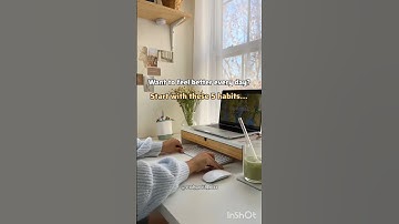 5 habits to improve yourself 🌸 #improvement #productivity #trending #shorts #selfimprovement #habits