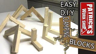 How To Make QUICK an EASY DIY CLAMPING BLOCKS