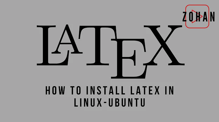 How To Install LATEX On Linux-Ubuntu [WORKED]