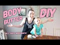 DIY 3 INGREDIENT BODY BUTTER (it ACTUALLY worked!!) | Carly Waddell