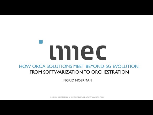 How ORCA solutions meet beyond-5G evolution