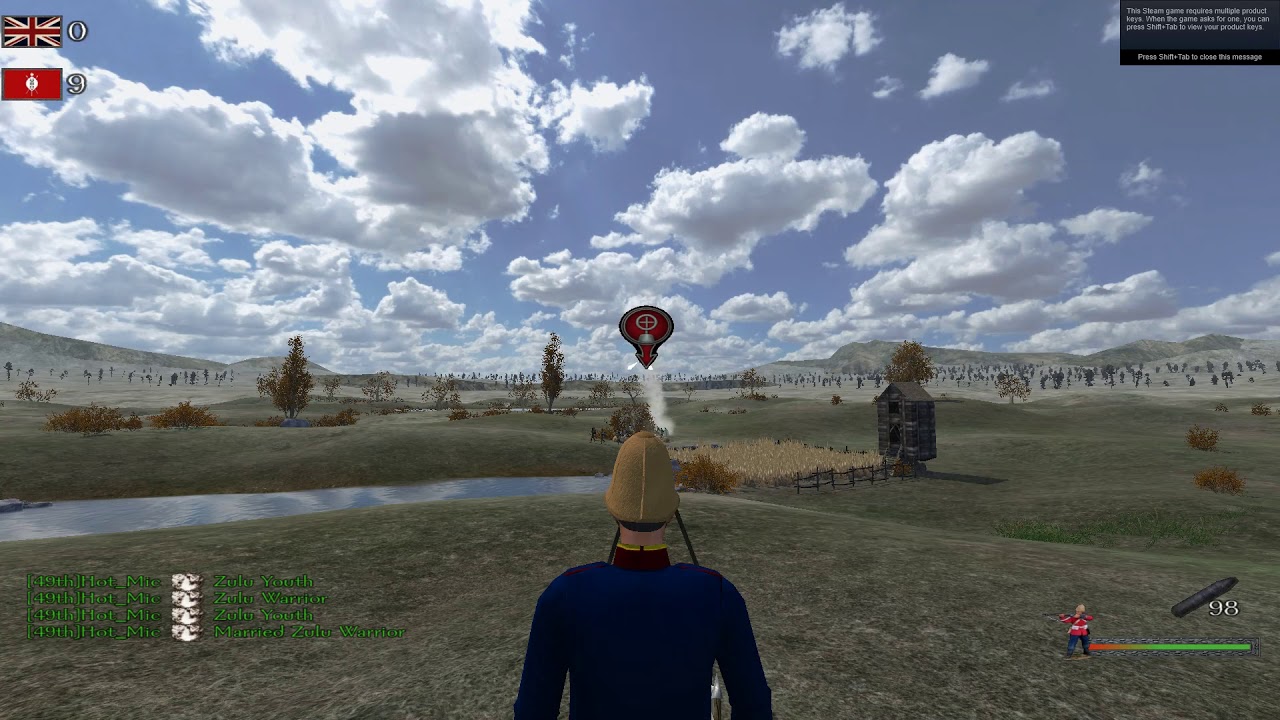 Using Rocket Arty in Warband NW AZW Reloaded mod - YouTube