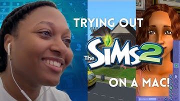 trying out the sims 2 on a mac in 2025!