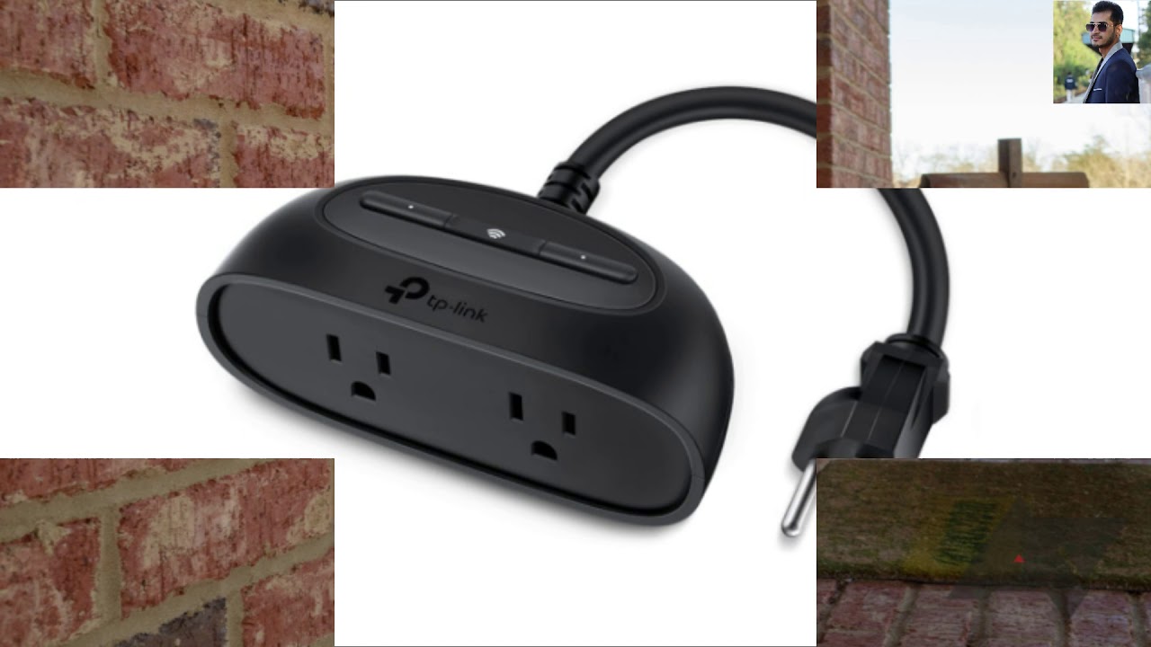 Kasa Smart KP400 Outdoor Smart Plug by TP Link, Smart Home Wi Fi Outlet with 2 Sockets, Works with A