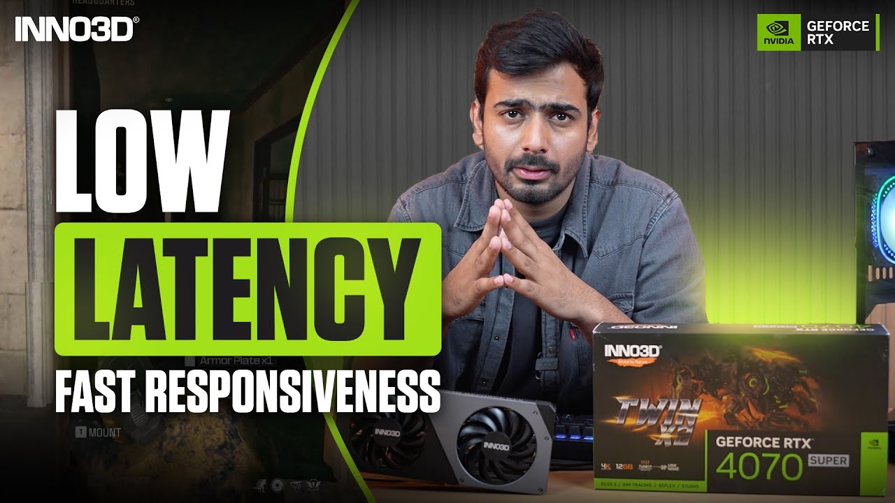 Lowest Latency Ever! INNO3D GeForce RTX 4070 Super With DLSS 3