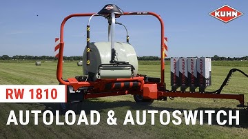 KUHN RW 1810 autoload & autoswitch - Wrapper (in action)