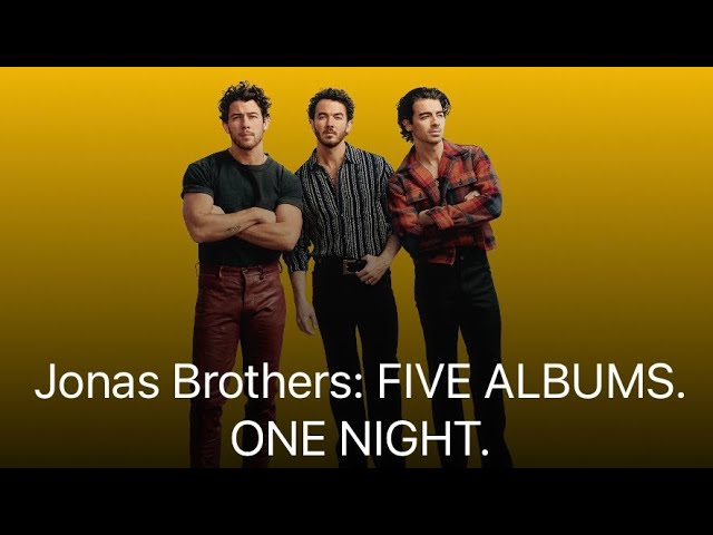 Official jonas Brothers Five Albums One Night Amway Center