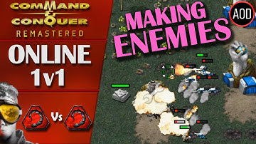 C&C Remastered: Tiberian Dawn - 1v1 Online Ranked - Season 2 - Top 10 Player Take Down