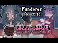 FANDOMS React To ♥︎LACEY GAMES♥︎ |2/6|FANDOMS|LACEY GAMES/Lacey flash games|~