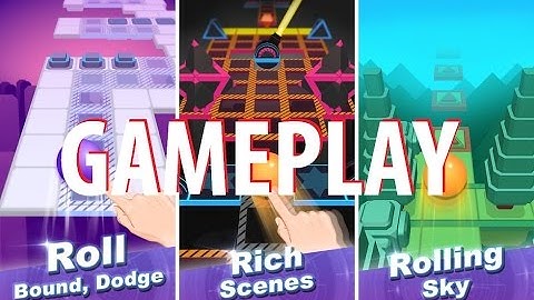 Rolling Sky Gameplay iOS / Android Video HD