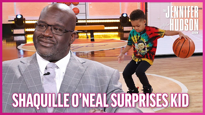 Shaquille O’Neal Helps a 4-Year-Old Basketball Prodigy Get a Slam Dunk | ‘The Jennifer Hudson Show’